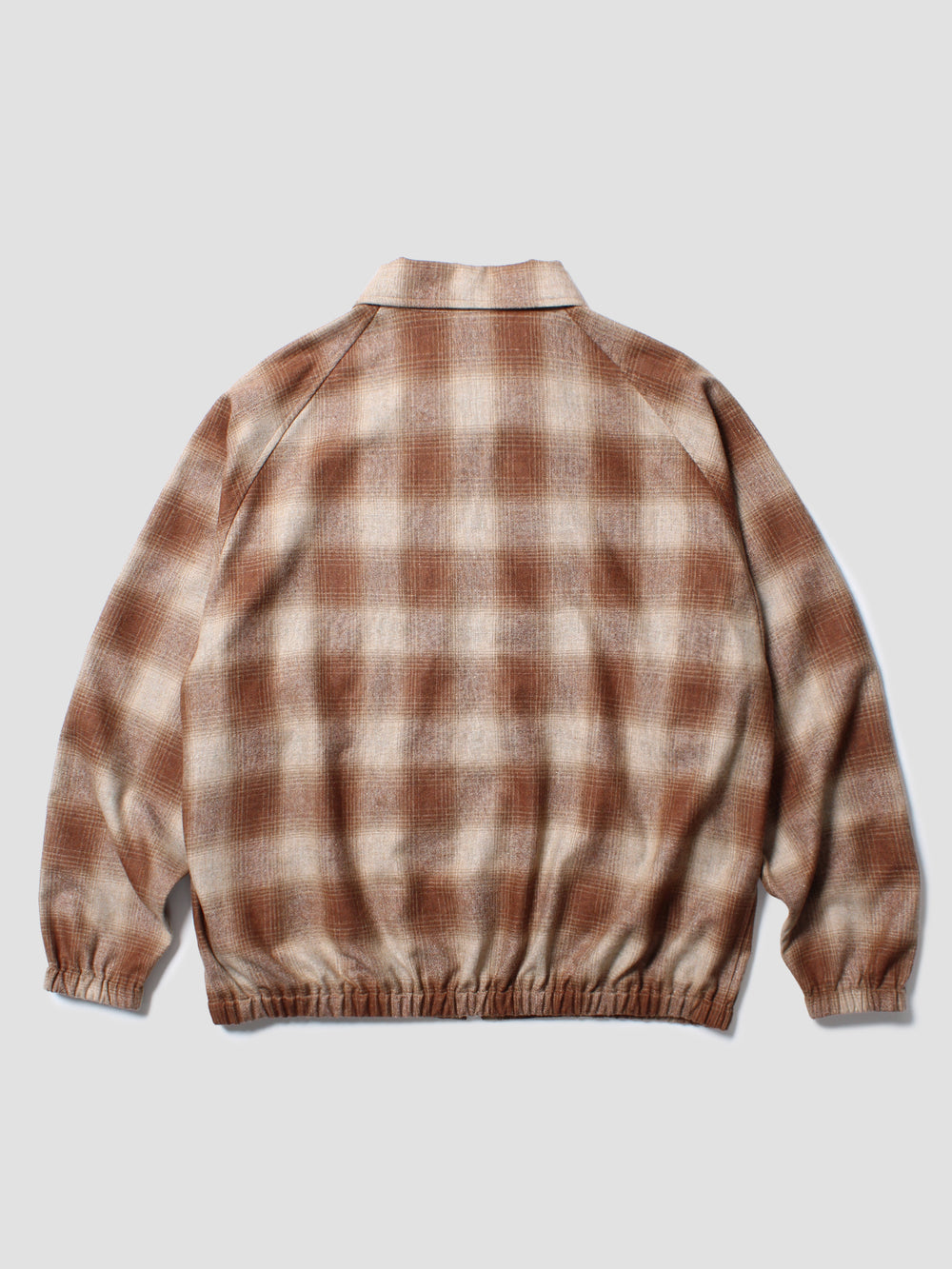 Wool Ombre Check Drizzler Shirt