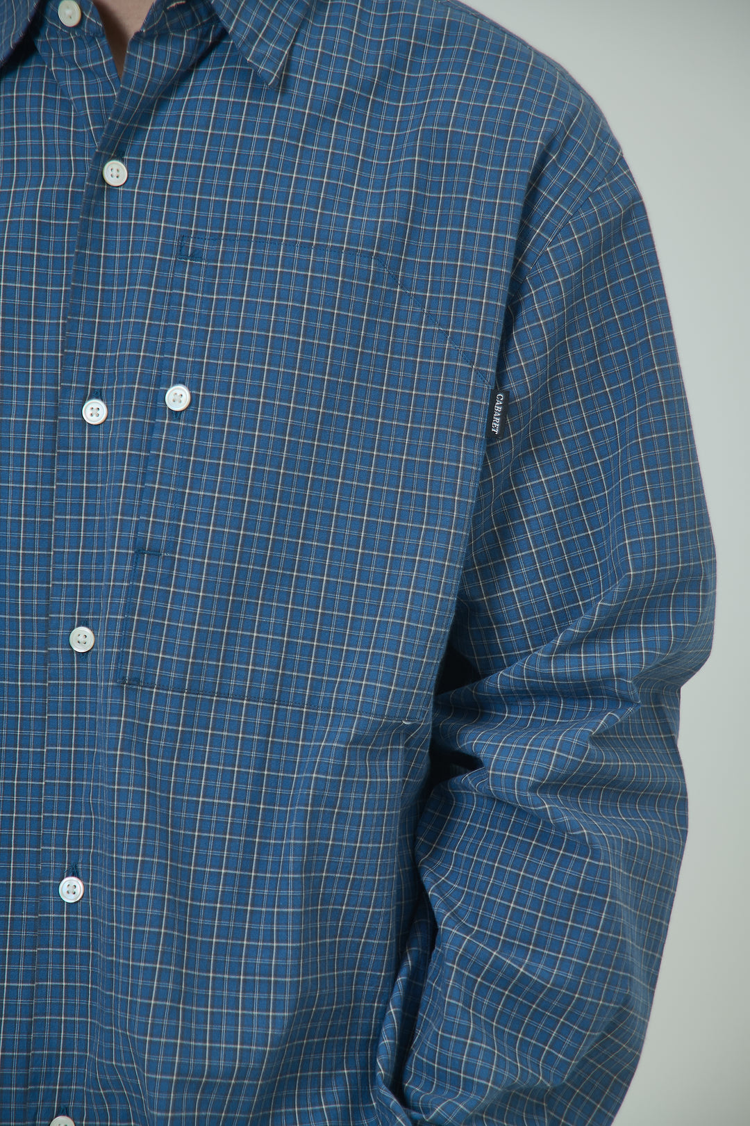 IP Plaid L/S Shirt - Blue