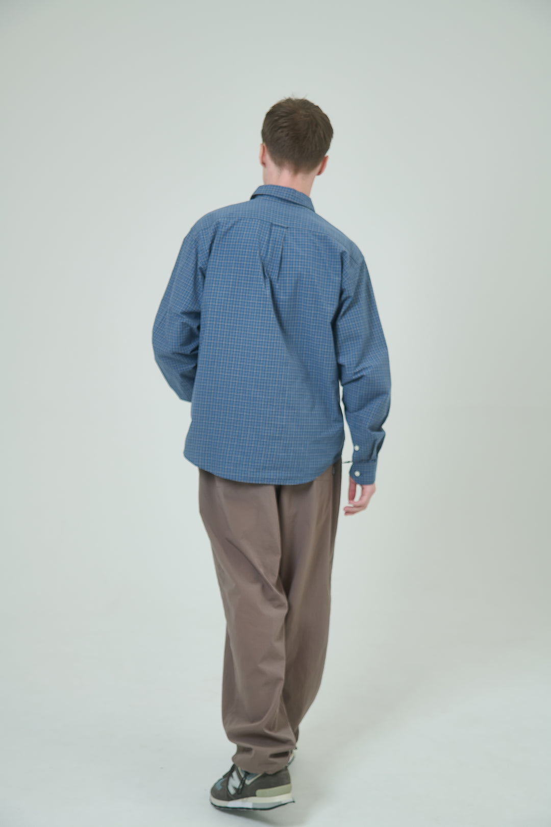 IP Plaid L/S Shirt - Blue