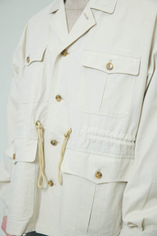 Safari Over Jacket - Ivory