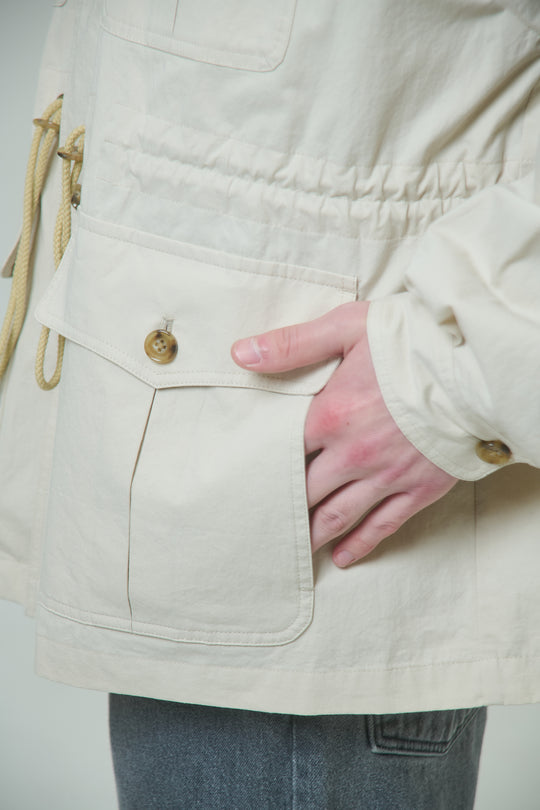 Safari Over Jacket - Ivory