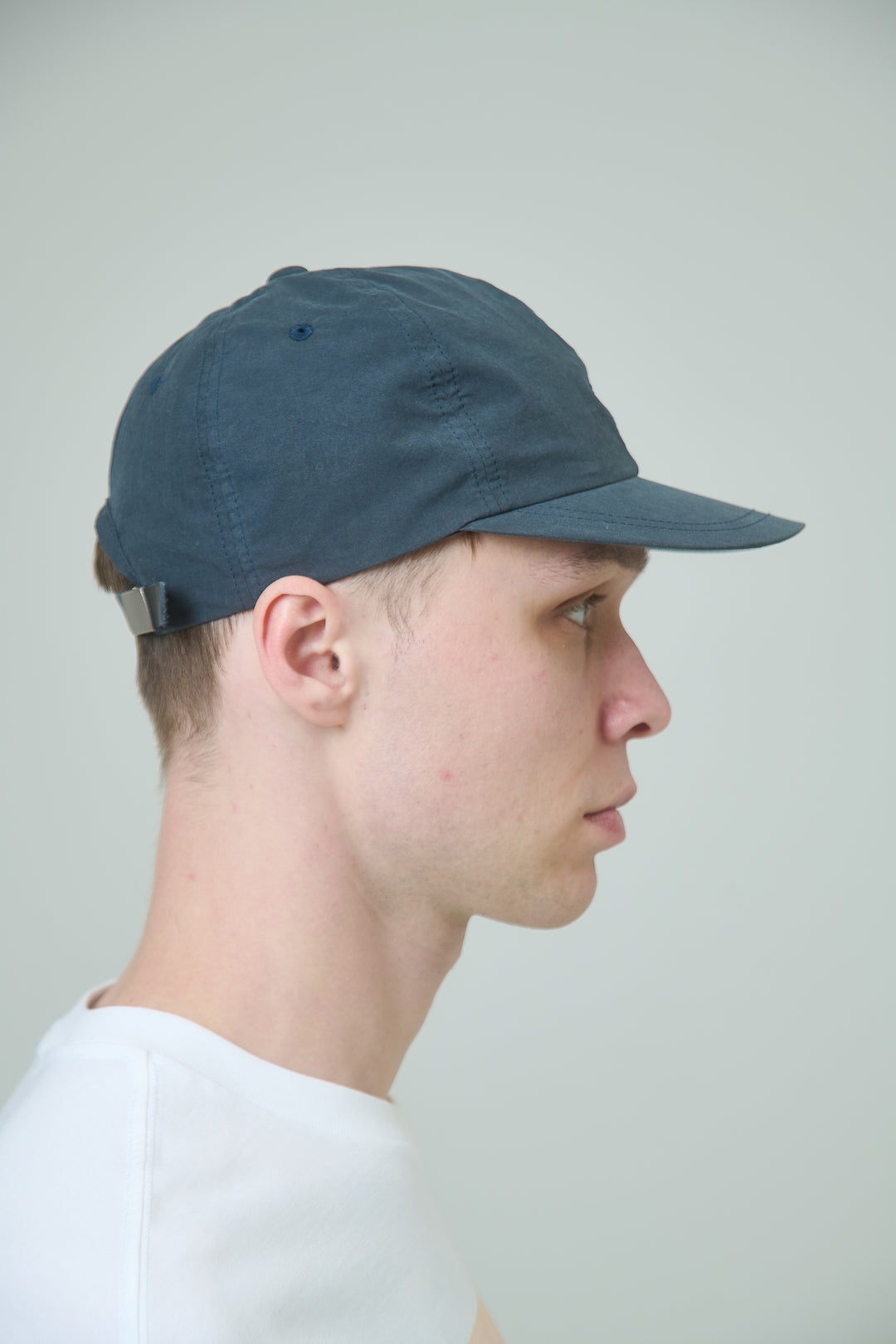 Cotton Silk 6-Panel Cap - Silk Black