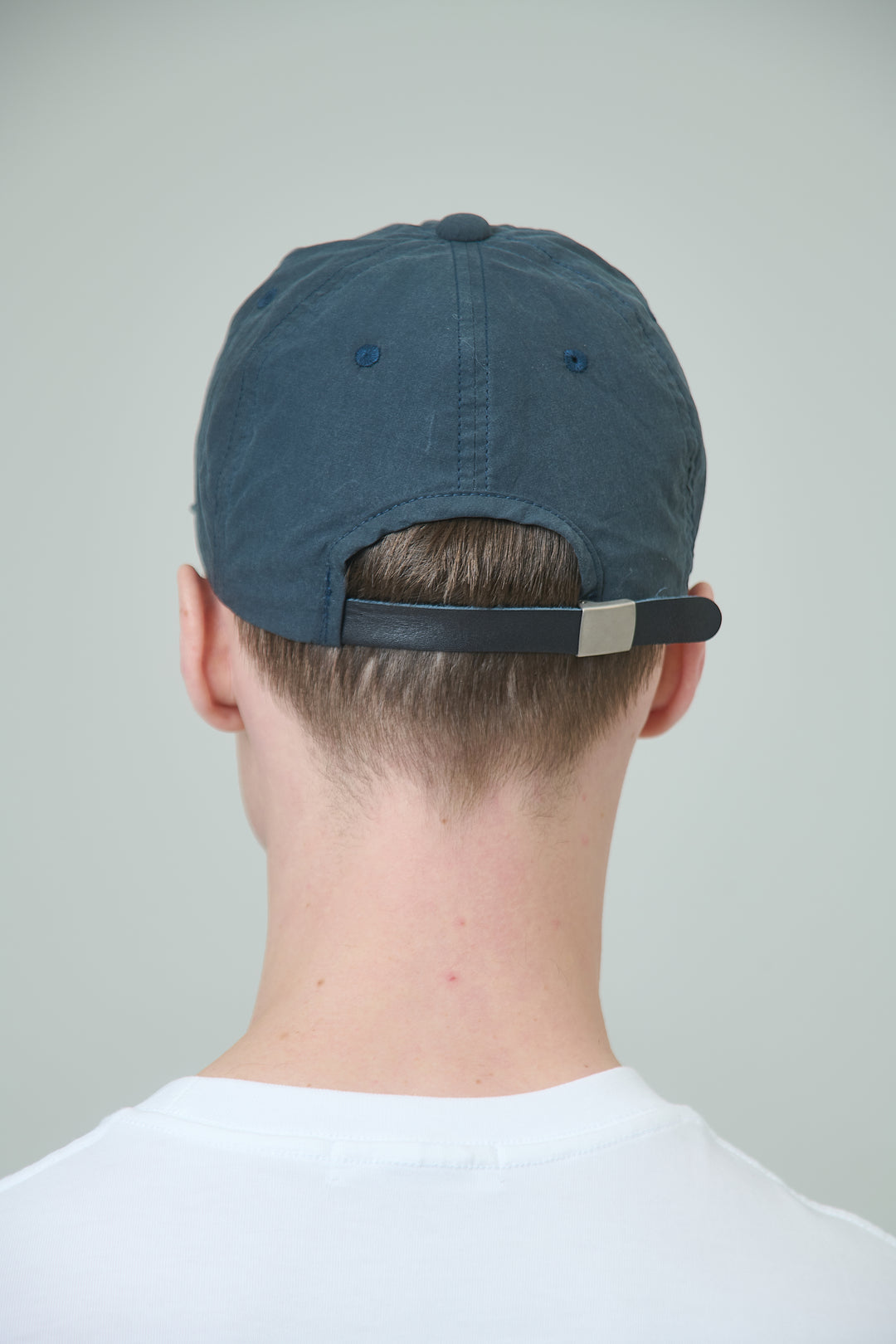Cotton Silk 6-Panel Cap - Silk Black
