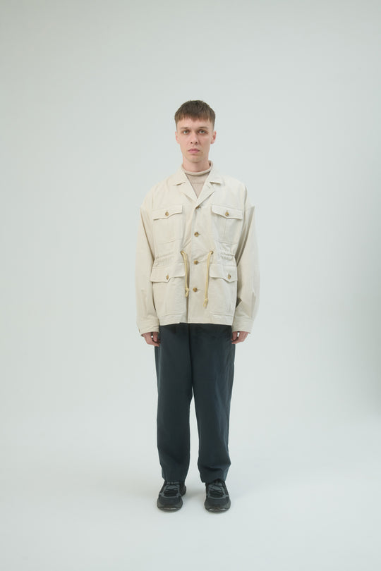 Safari Over Jacket - Ivory