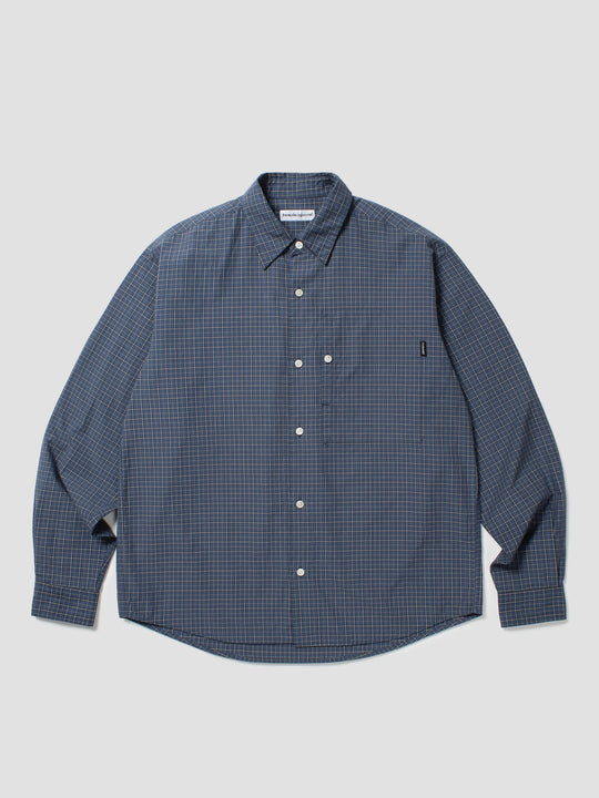 IP Plaid L/S Shirt - Blue