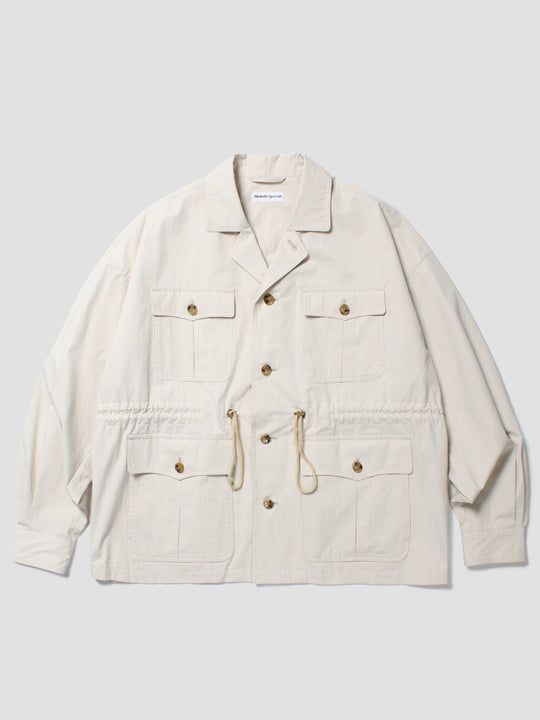 Safari Over Jacket - Ivory