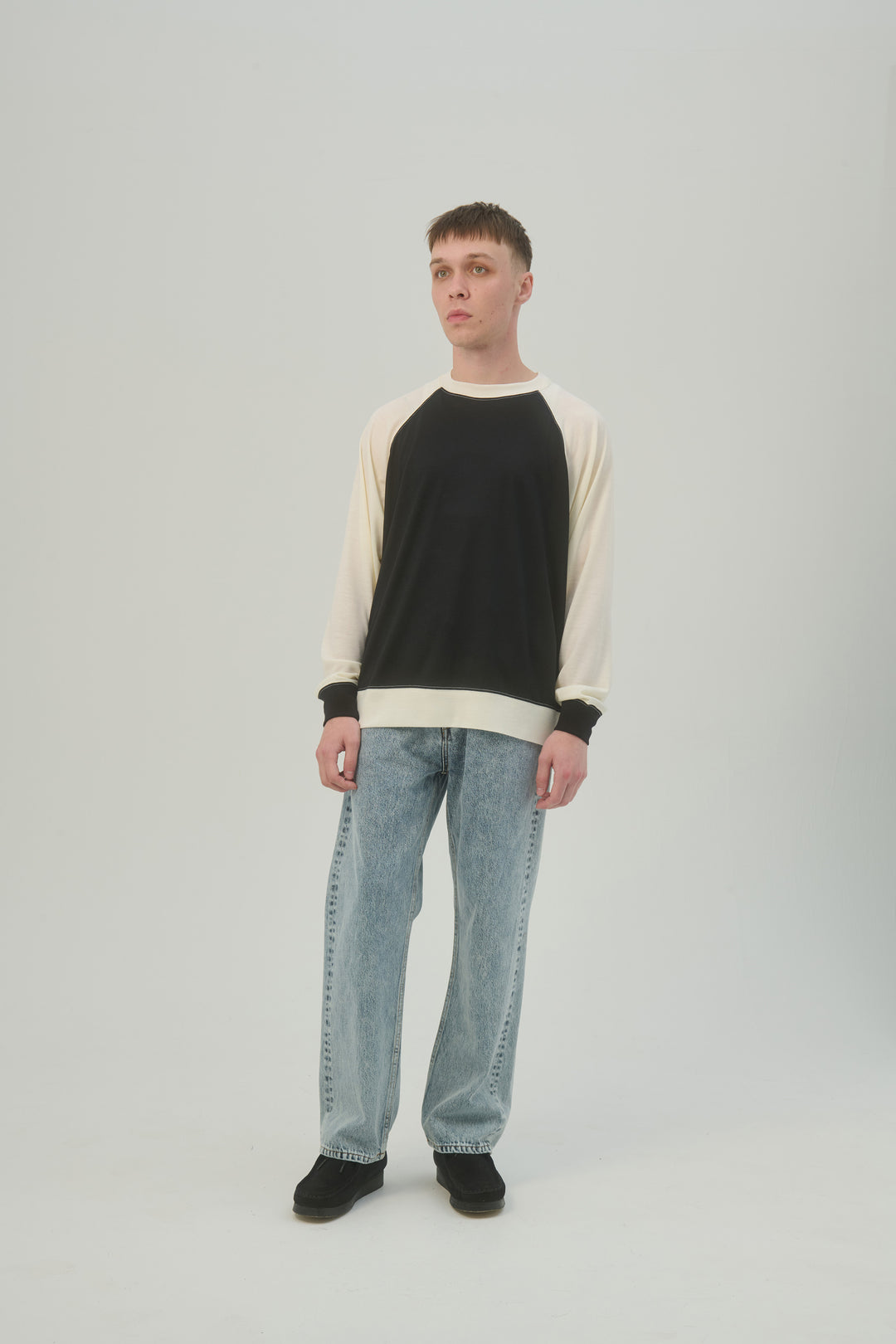 Merino Wool Raglan Top