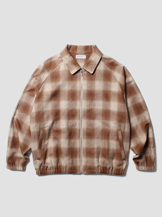 Wool Ombre Check Drizzler Shirt