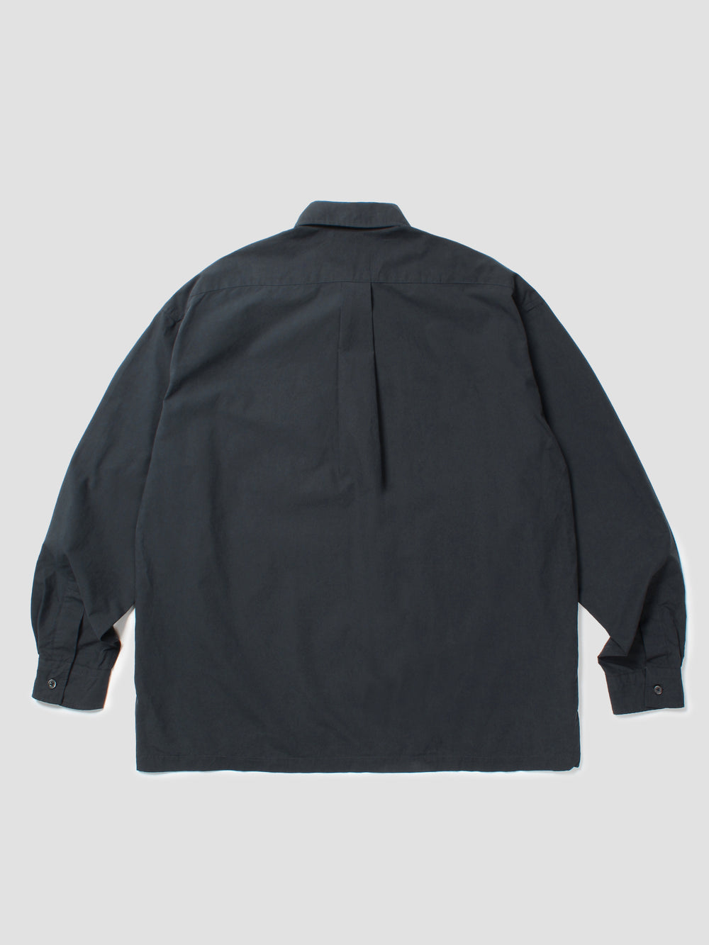 Cotton Silk Pullover Shirt - Silk Black