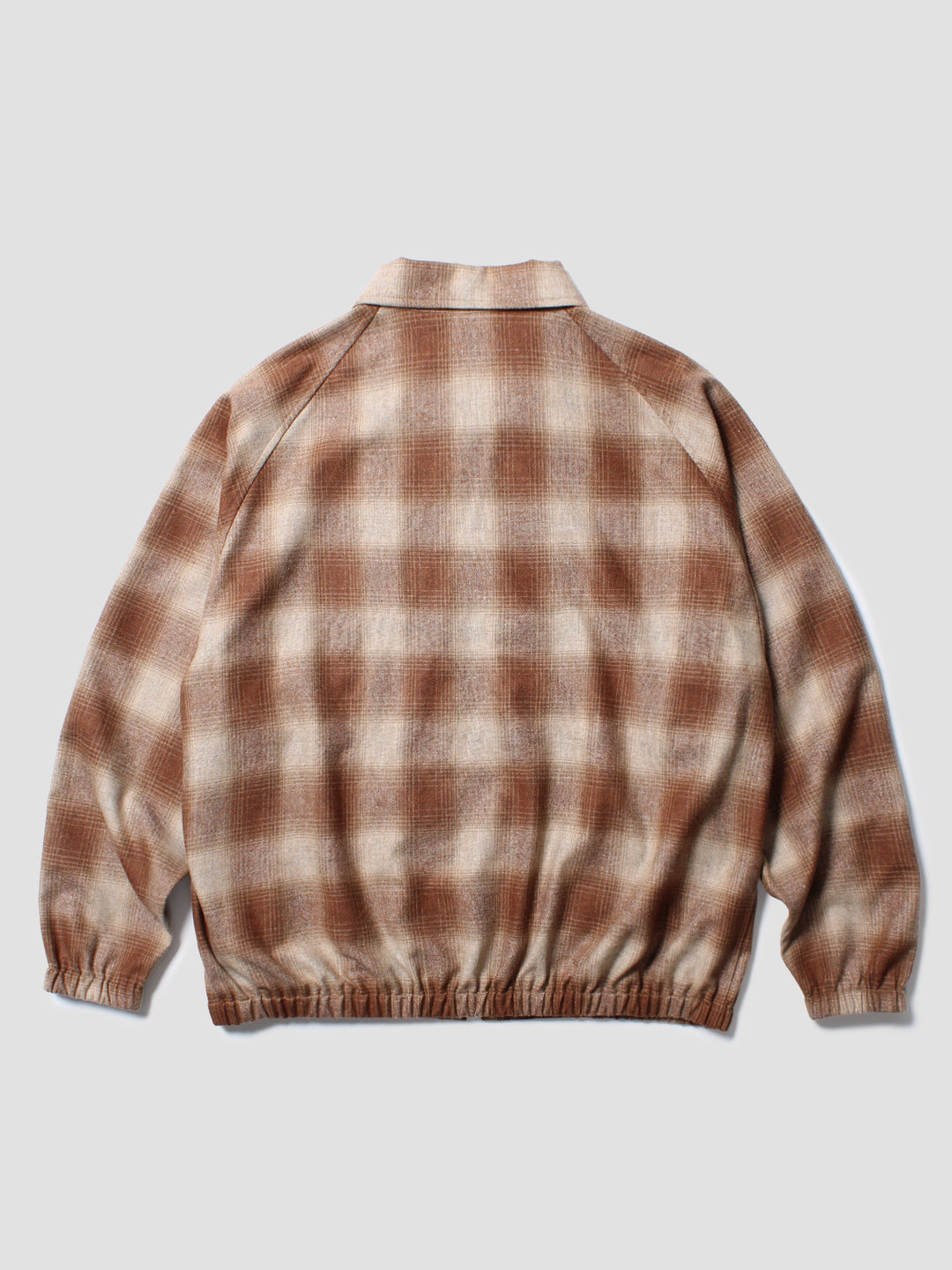 Wool Ombre Check Drizzler Shirt