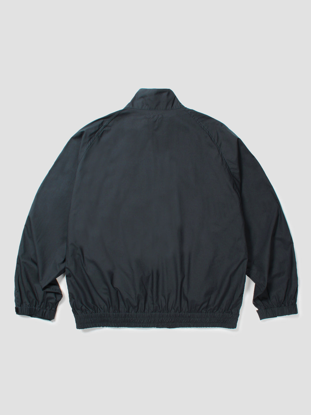 Cotton Silk Track Jacket - Silk Black