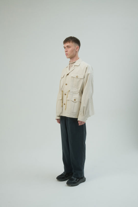 Safari Over Jacket - Ivory