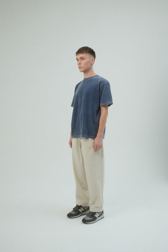 Bleach Dyed Top - Black