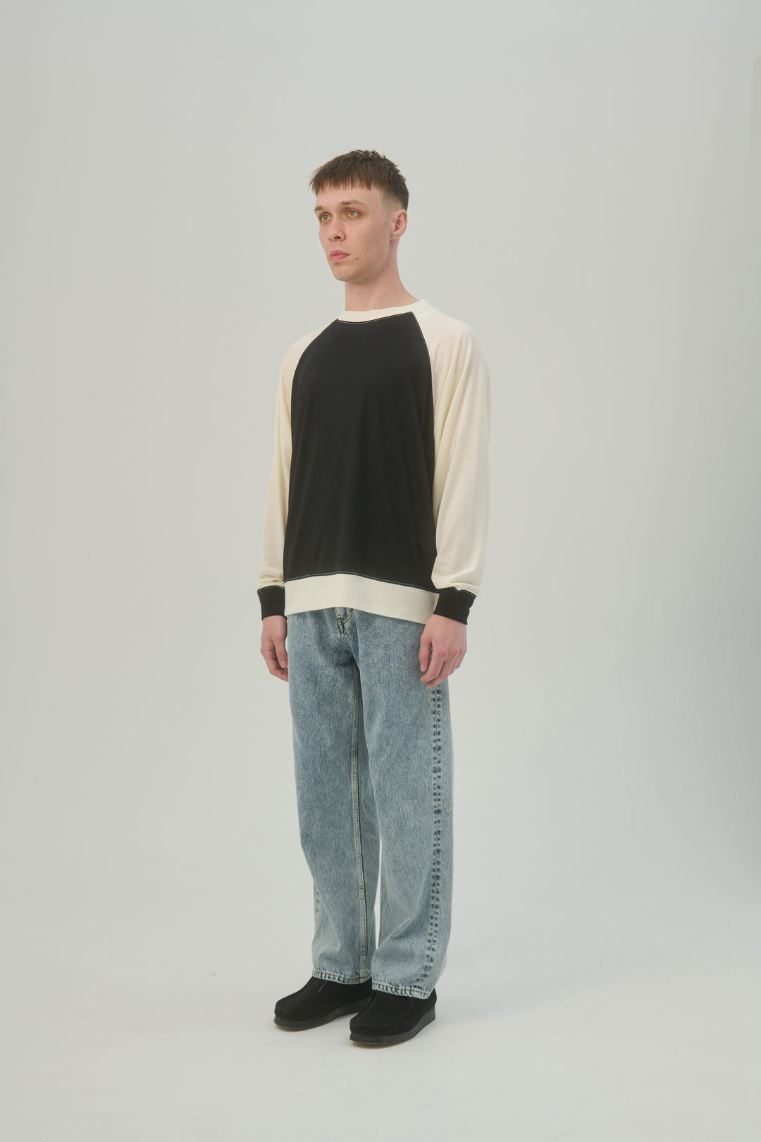 Merino Wool Raglan Top