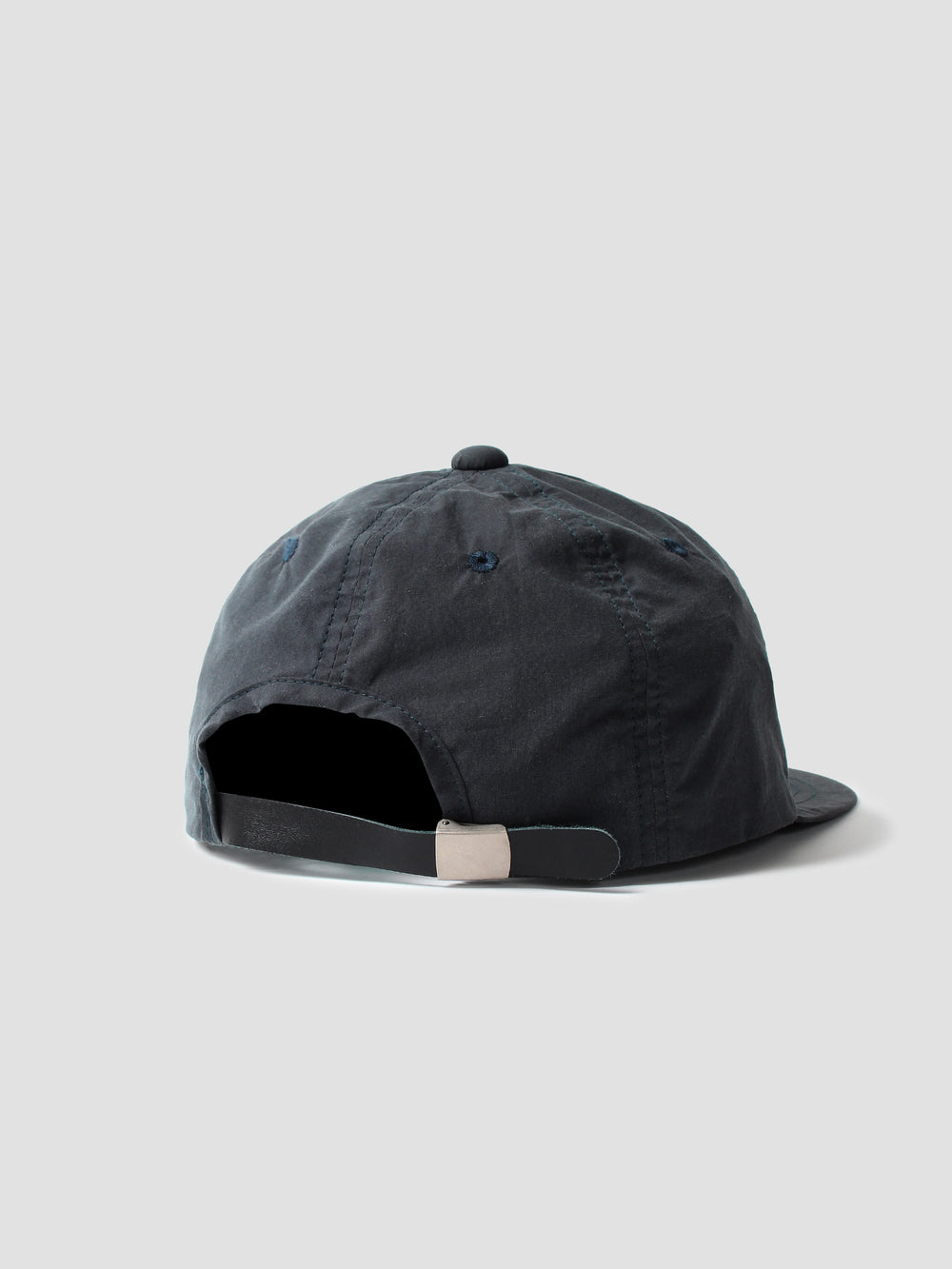 Cotton Silk 6-Panel Cap - Silk Black