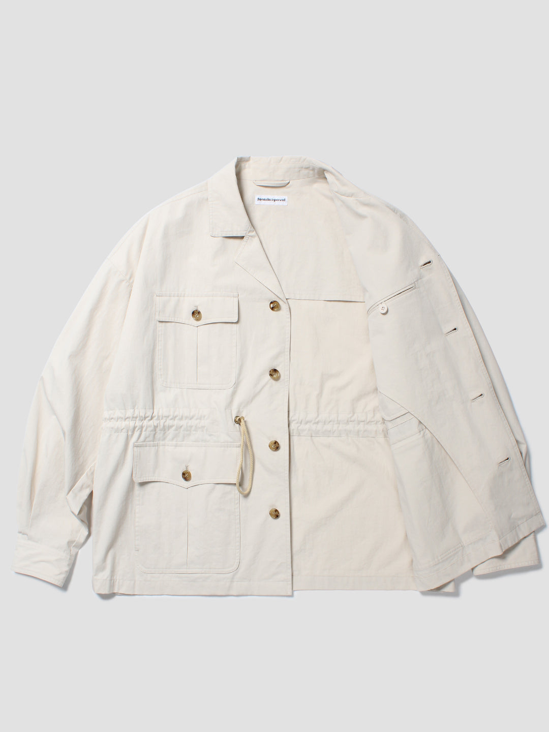 Safari Over Jacket - Ivory
