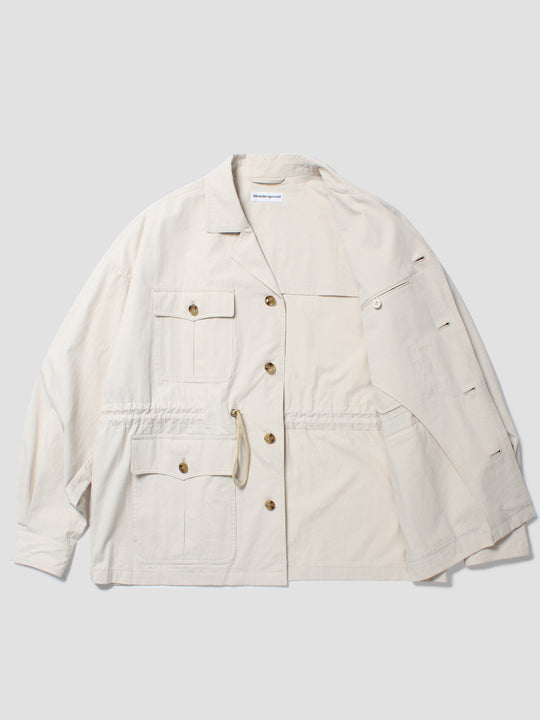 Safari Over Jacket - Ivory