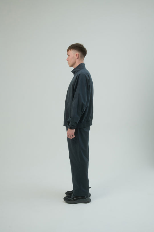 Cotton Silk BD Trousers - Silk Black