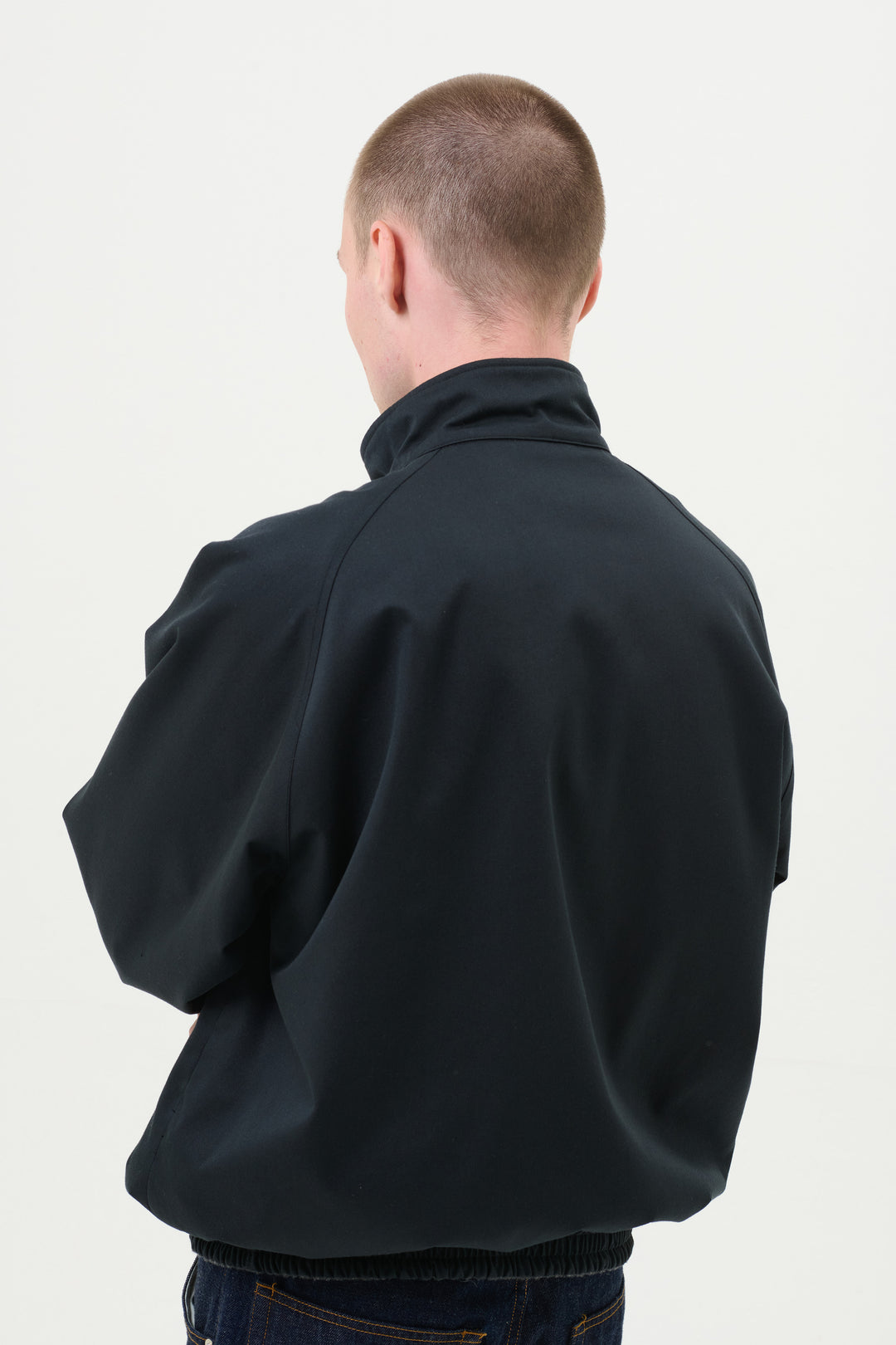 Reversible Harrington Jacket - Black