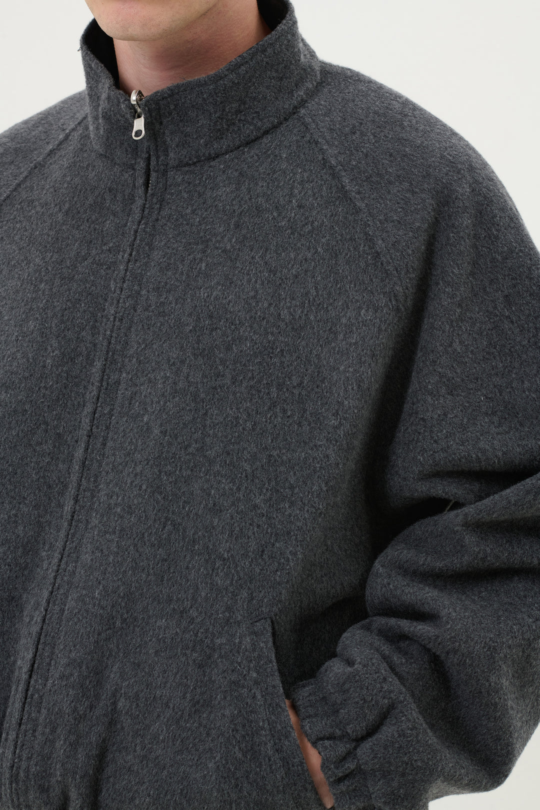Reversible Harrington Jacket - Black