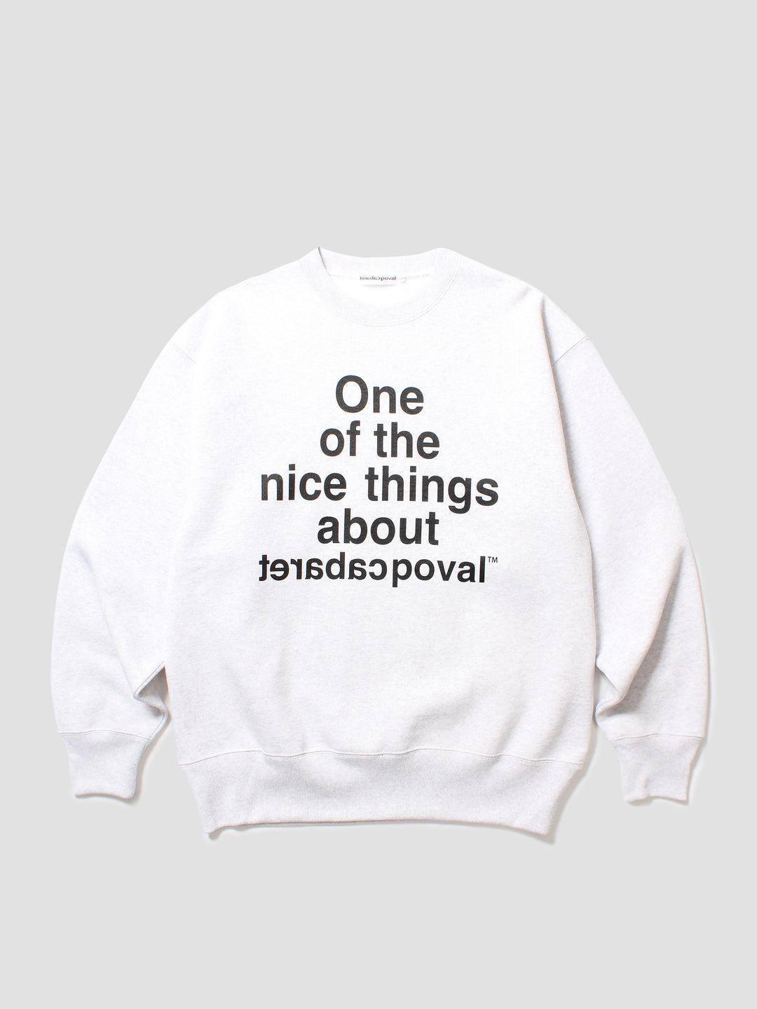 Nice Things Crewneck - Ash