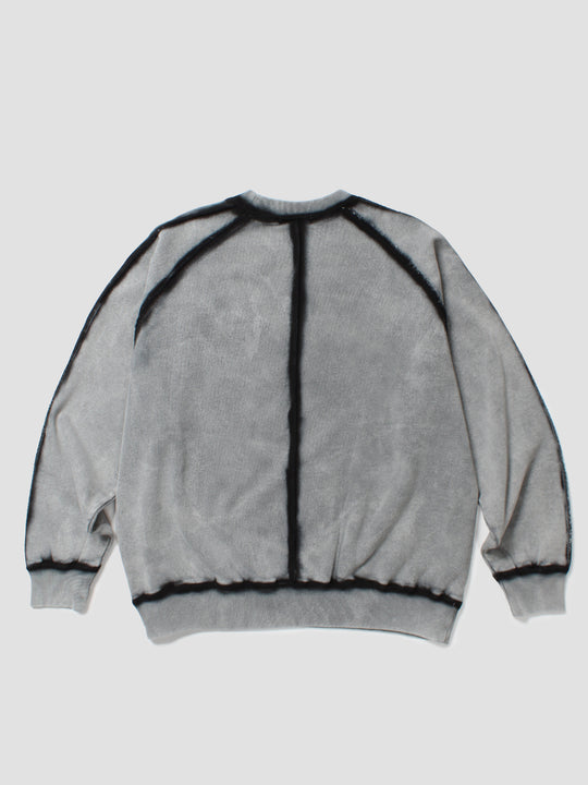 Prorsum Crewneck Bleach Dyed