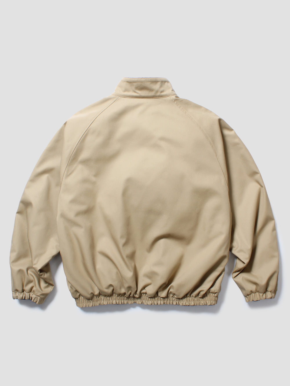 Reversible Harrington Jacket - Beige