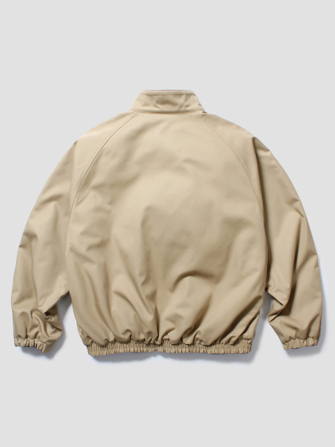 Reversible Harrington Jacket - Beige