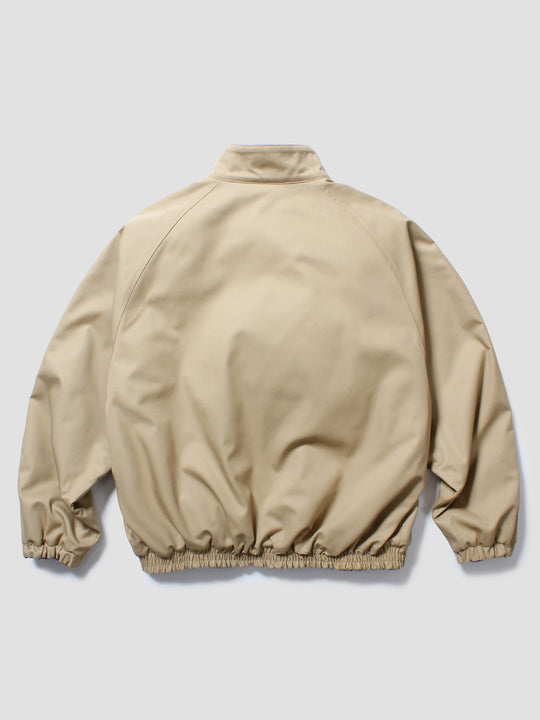 Reversible Harrington Jacket - Beige