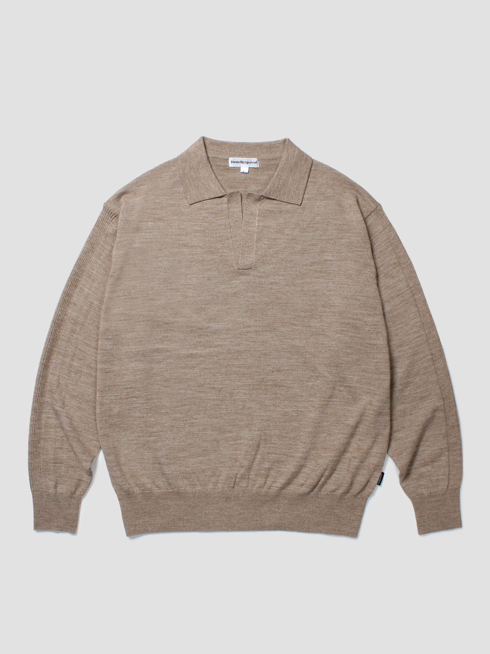Melange Skipper Knit Polo