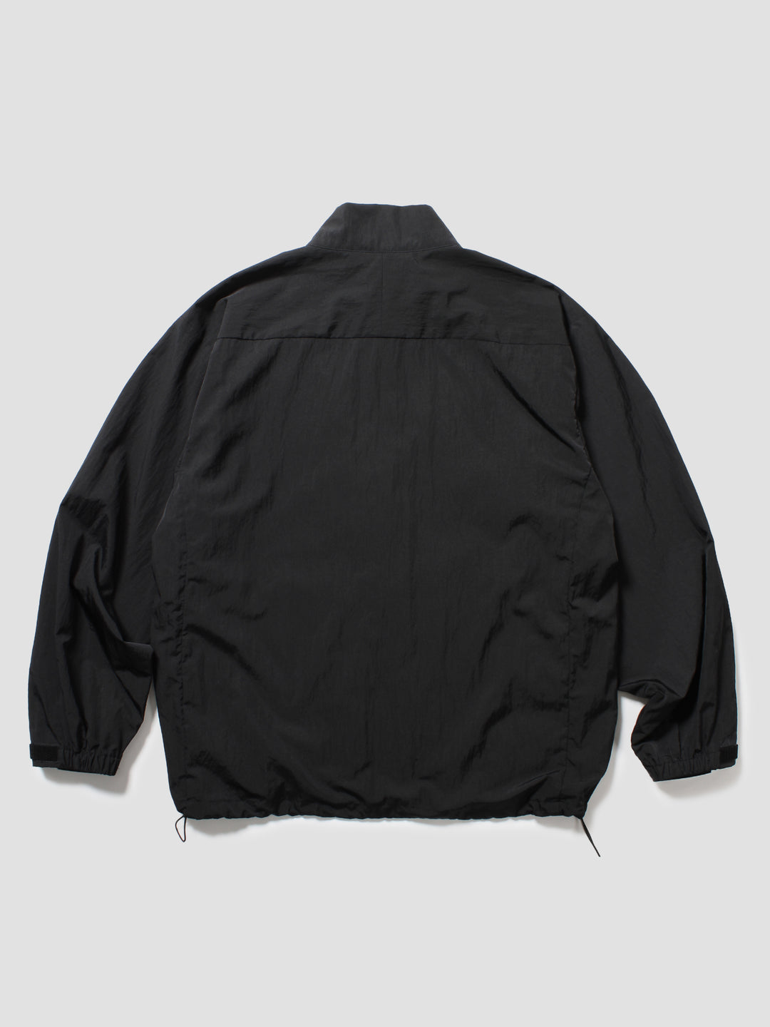 Metallic Nylon Utility Jacket - Black