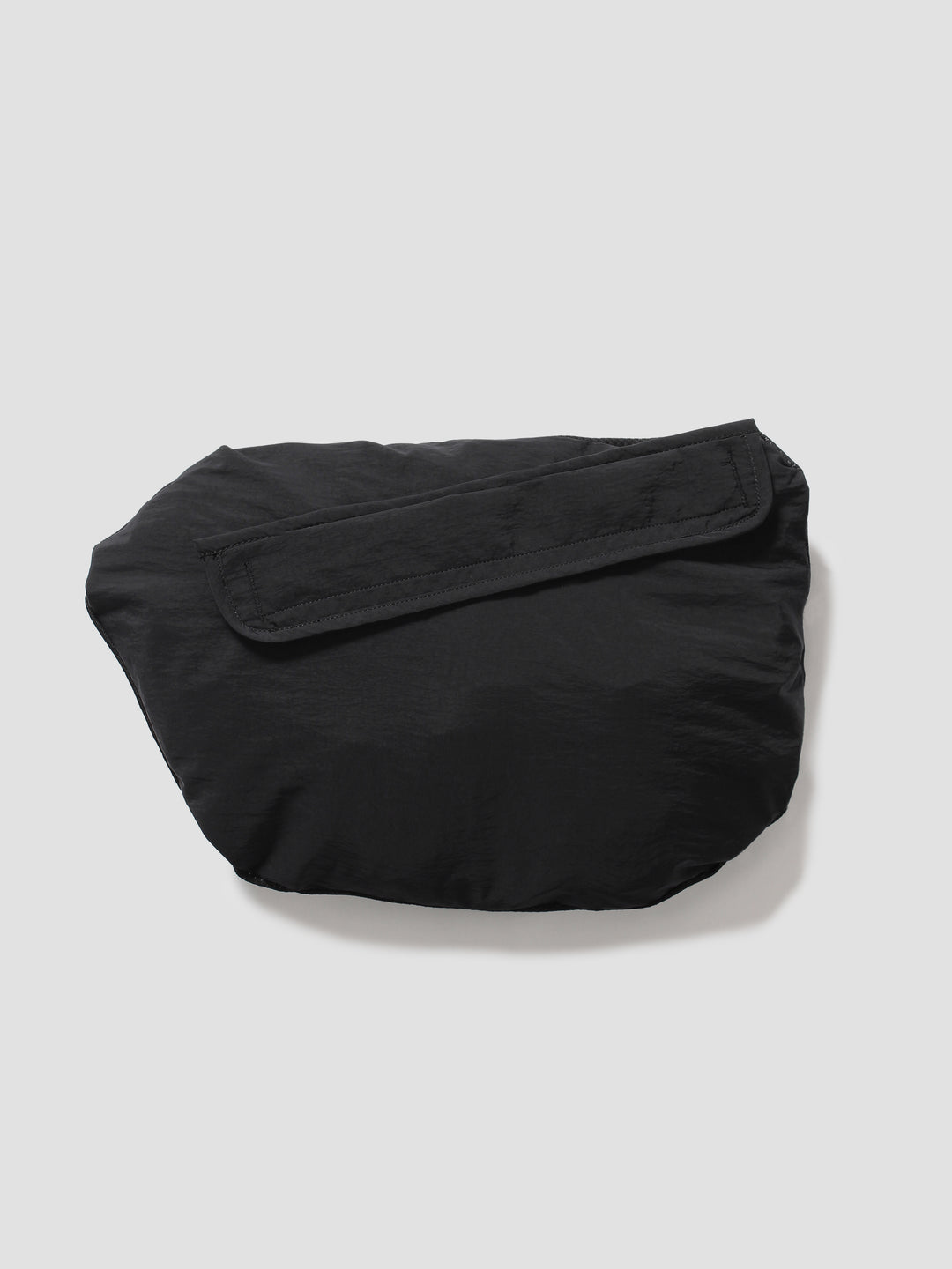 Metallic Nylon Utility Jacket - Black