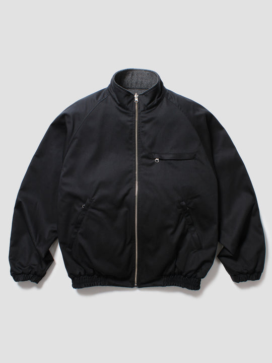 Reversible Harrington Jacket - Black