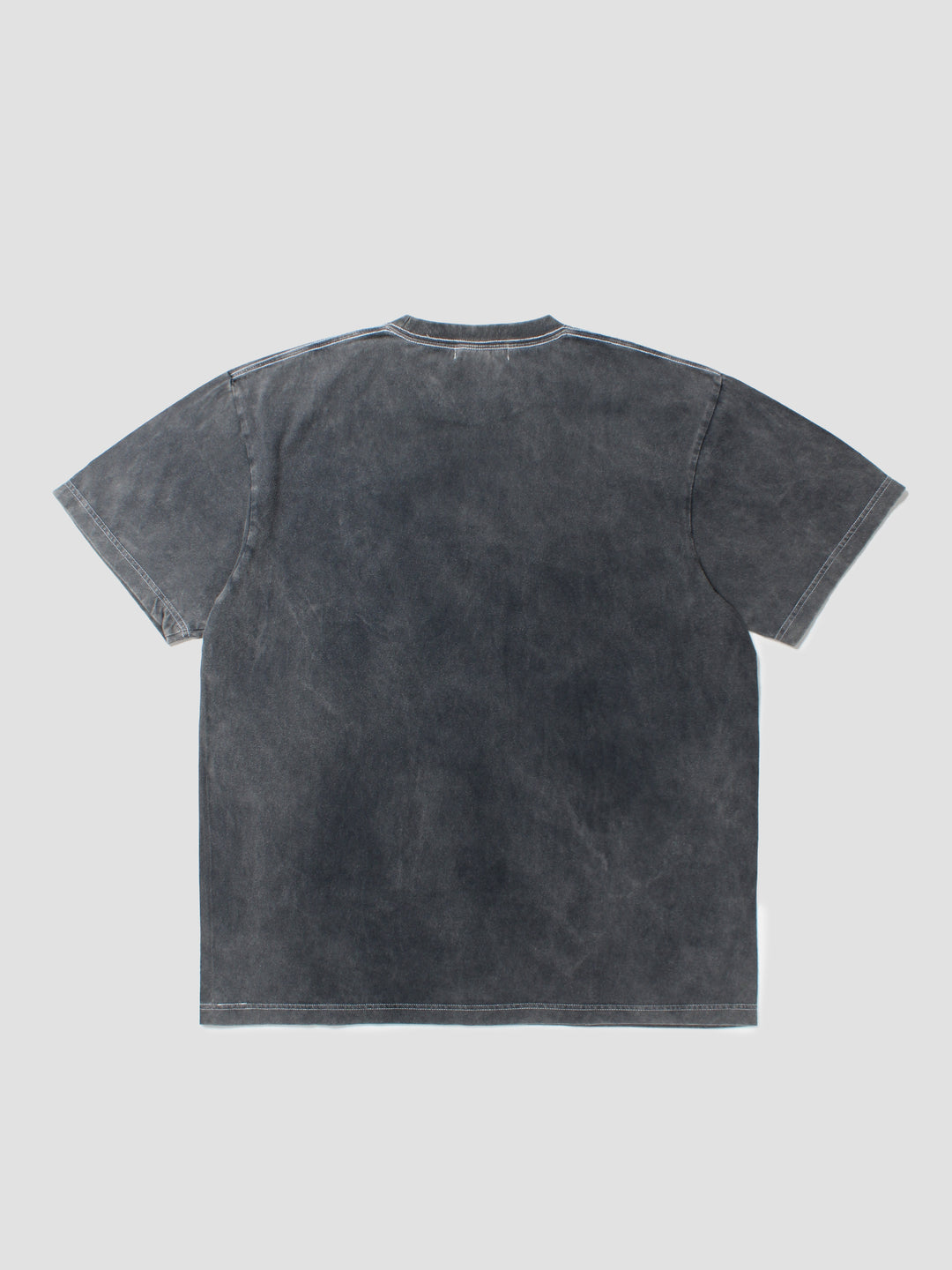 Bleach Dyed Top - Black