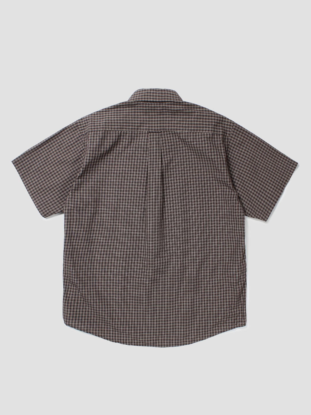 IP Plaid S/S Shirt - Brown
