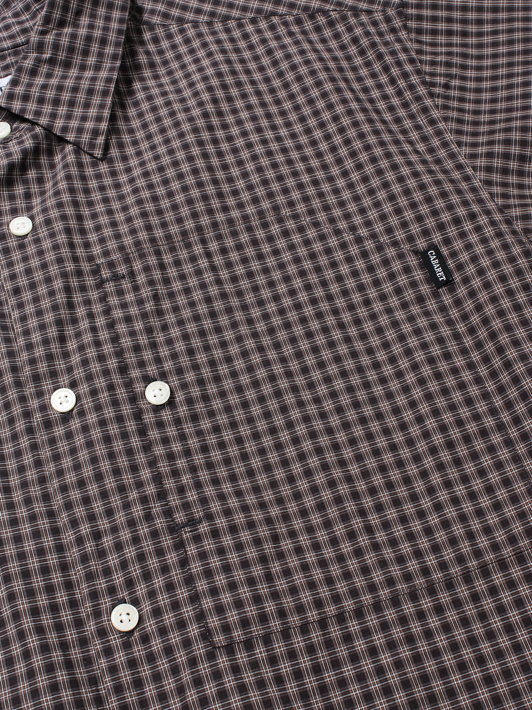 IP Plaid S/S Shirt - Brown