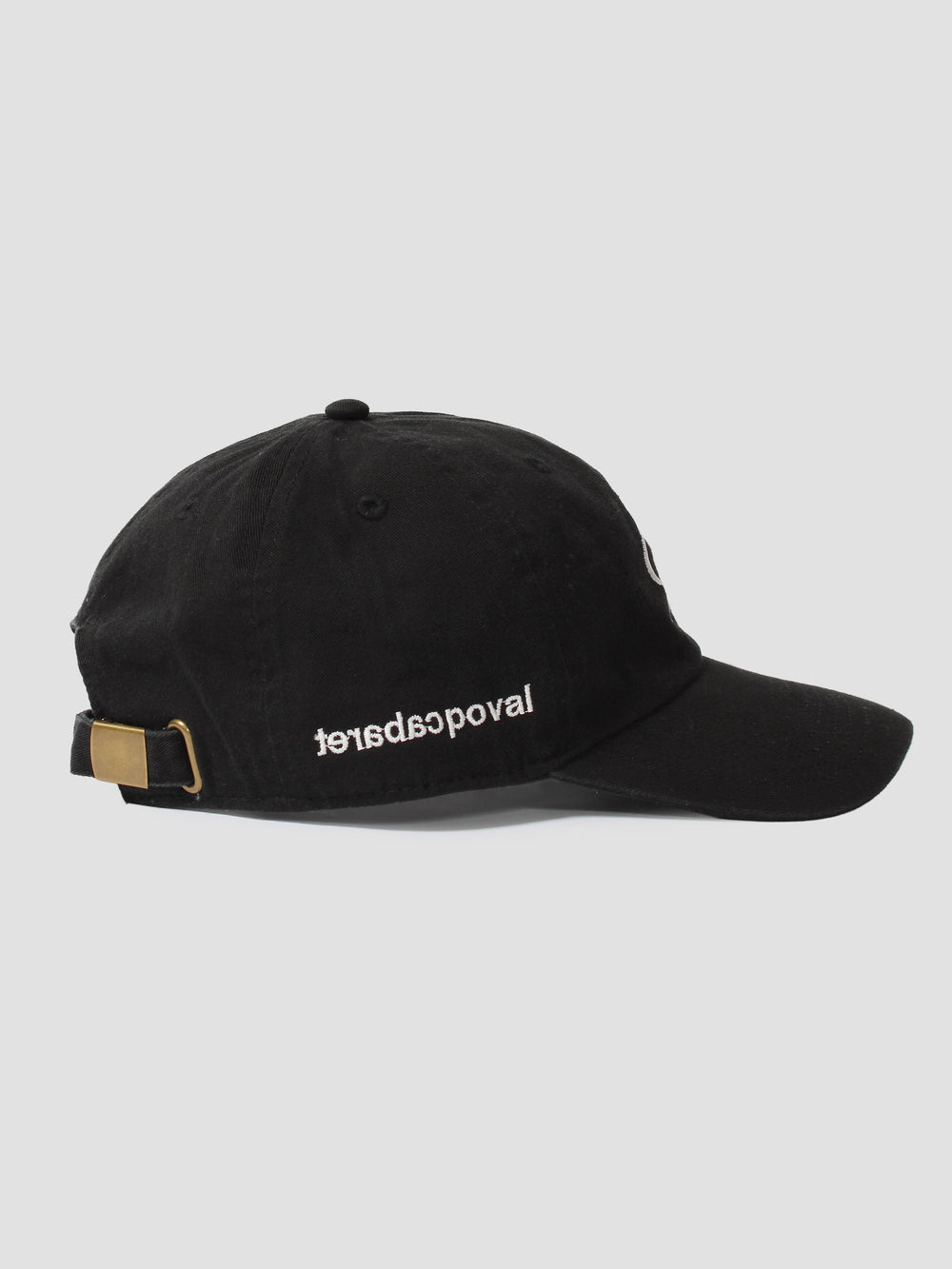 P Logo 6-Panel Cap - Black