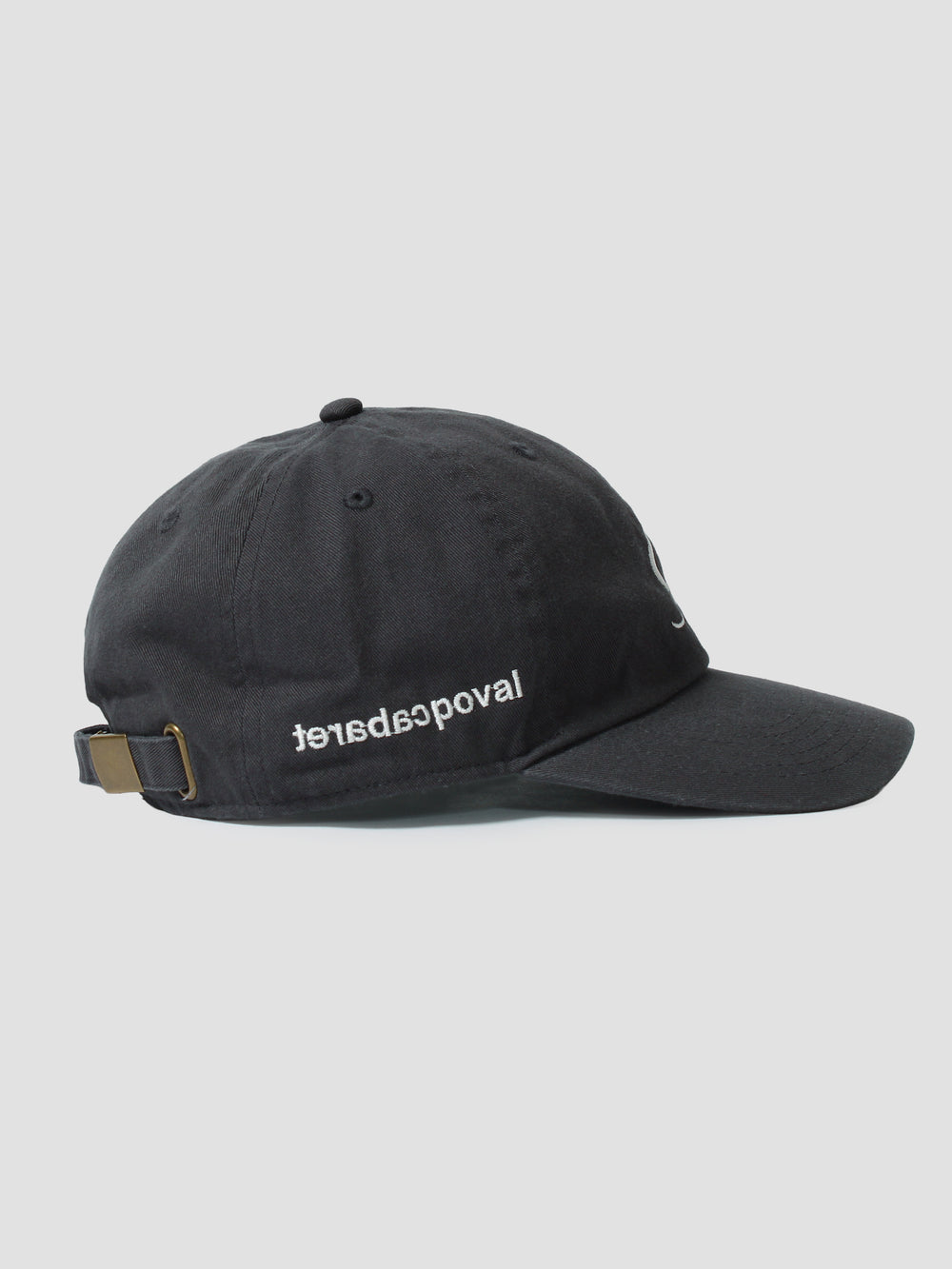 P Logo 6-Panel Cap - Charcoal