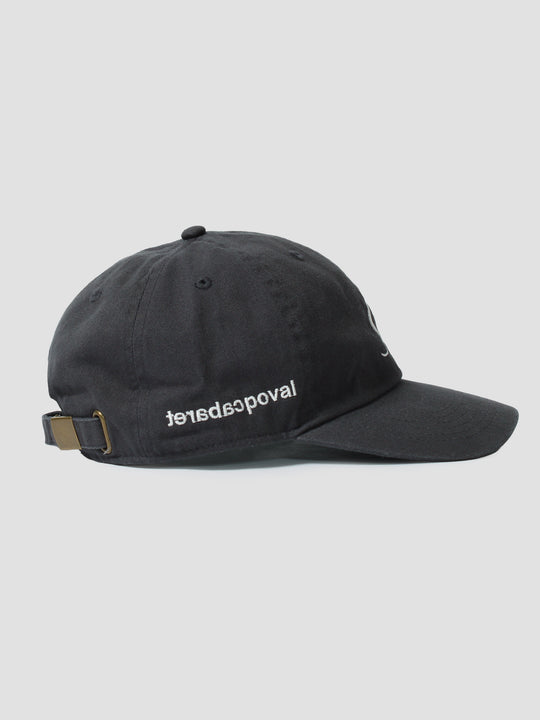 P Logo 6-Panel Cap - Charcoal
