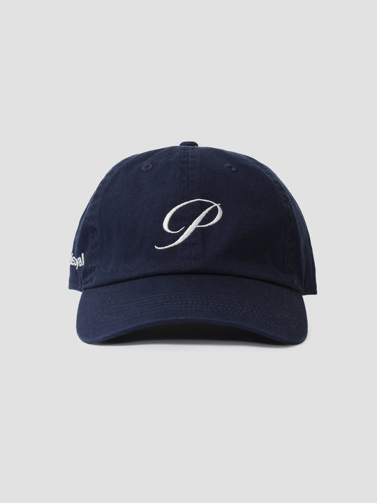 P Logo 6-Panel Cap - Navy