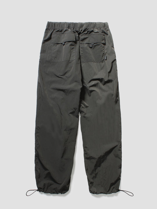 Metallic Nylon Utility Pants - Charcoal