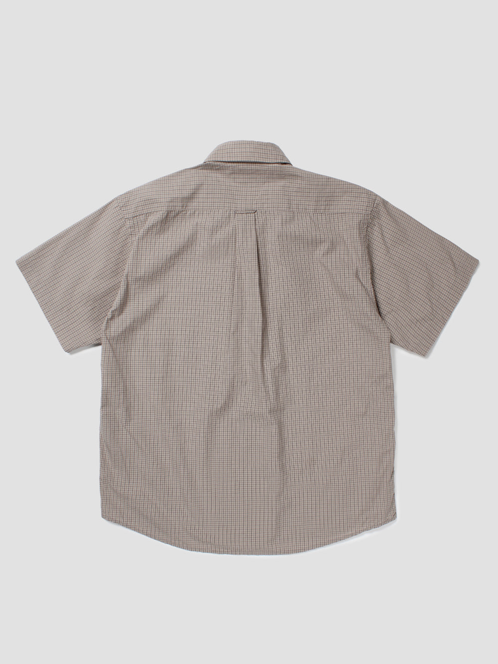IP Plaid S/S Shirt - Greige