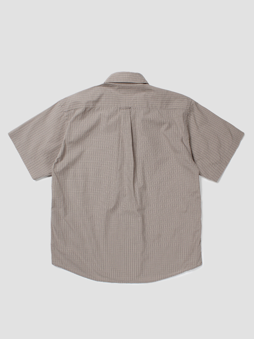 IP Plaid S/S Shirt - Greige