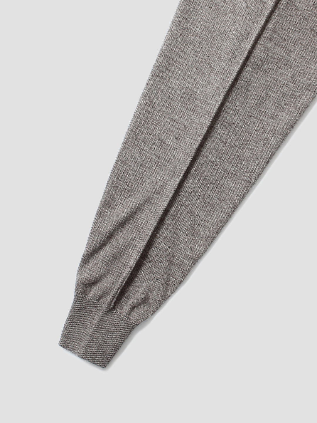 Inside-Out Skipper Knit - Melange Grey