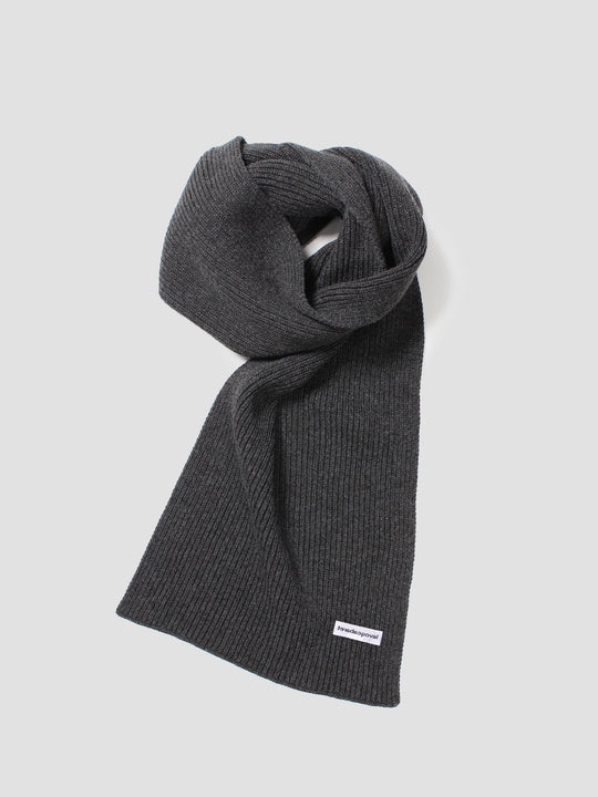 Cashmere Rib Knit Muffler