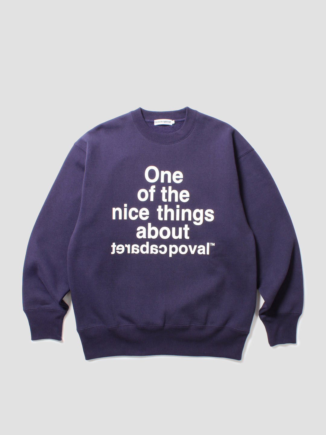 Nice Things Crewneck - Navy