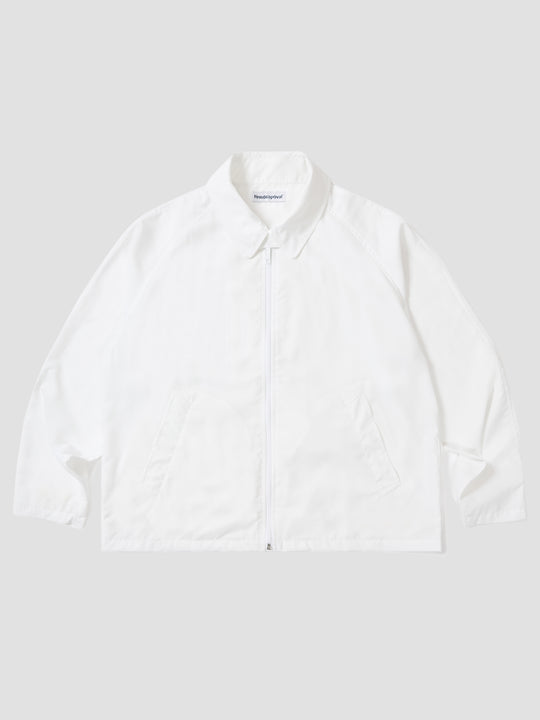 Harrington Shirt Jacket - am Exclusive - White