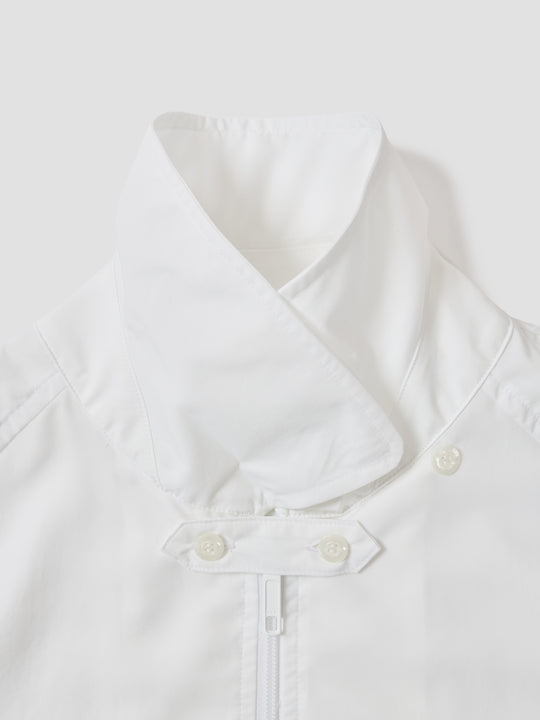 Harrington Shirt Jacket - am Exclusive - White
