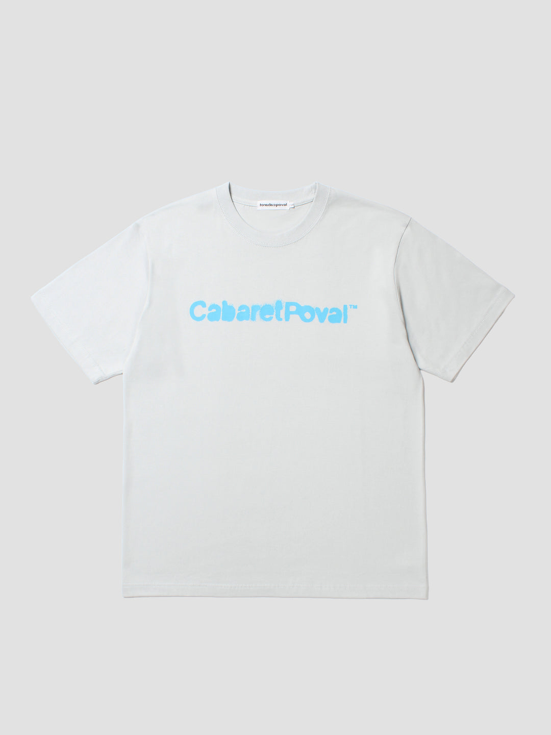 Stencil Logo Tee - Frost Blue