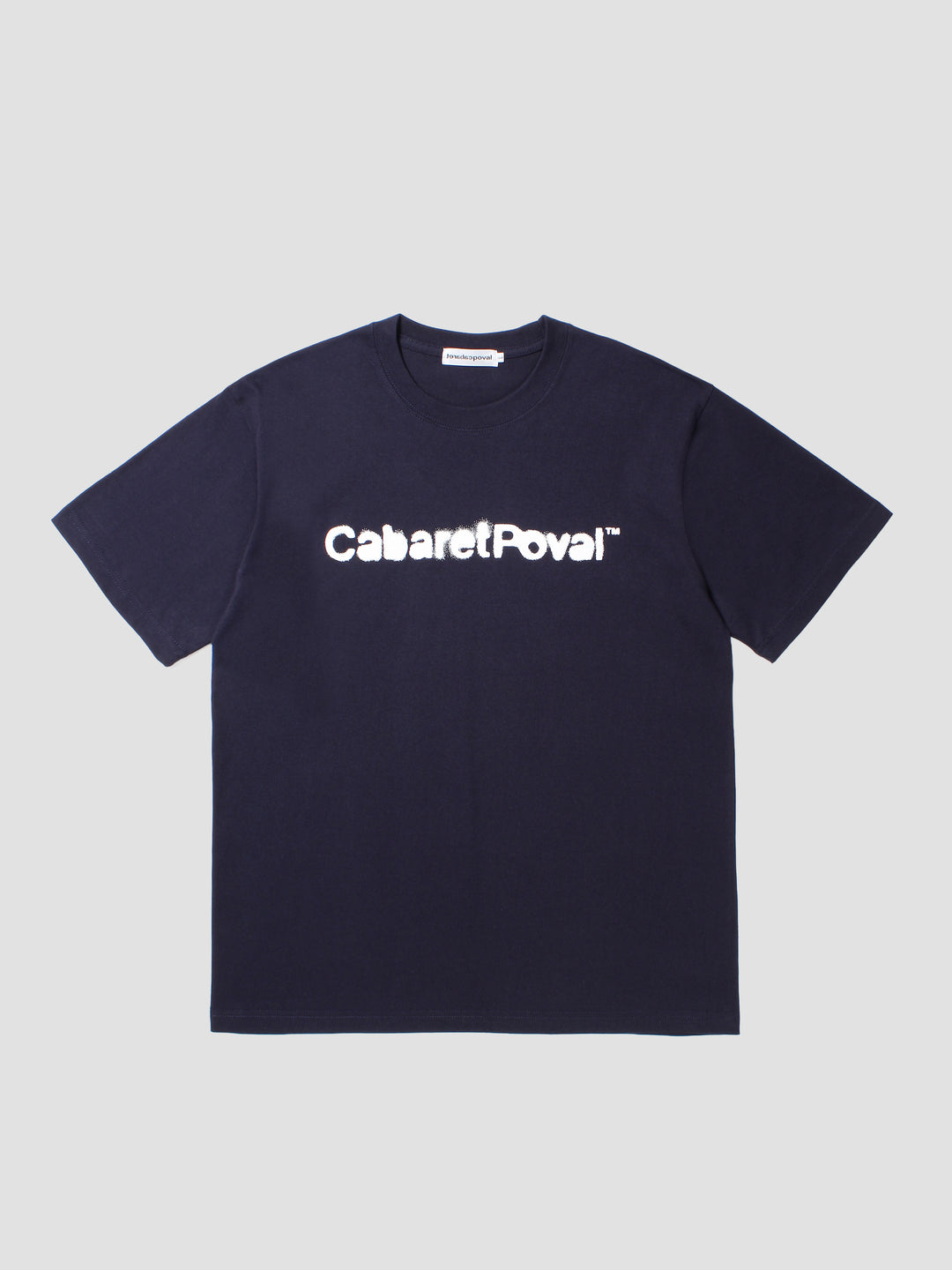 Stencil Logo Tee - Navy